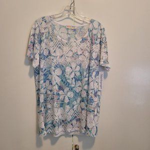 Floral Lightweight Tee NWT
